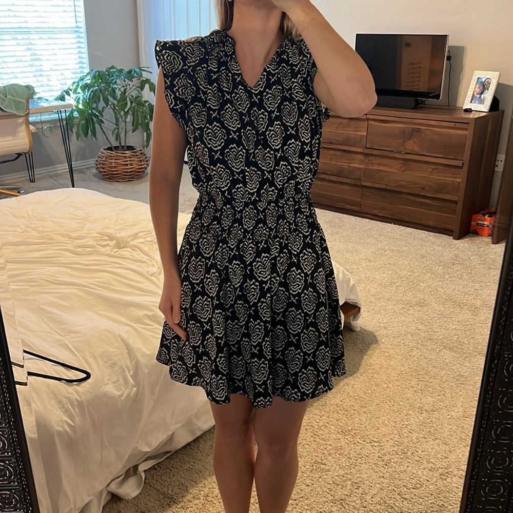 Vice Black floral dress